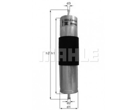 Fuel filter KL 473 Mahle, Image 2