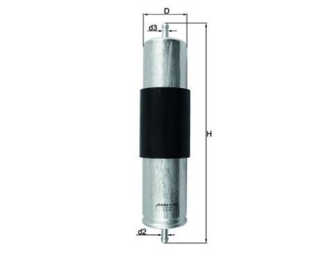 Fuel filter KL 473 Mahle, Image 3