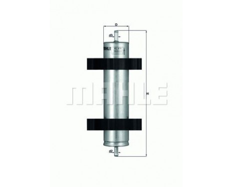 Fuel filter KL 478 Mahle