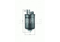 Fuel filter KL 483 Mahle