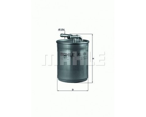 Fuel filter KL 494 Mahle