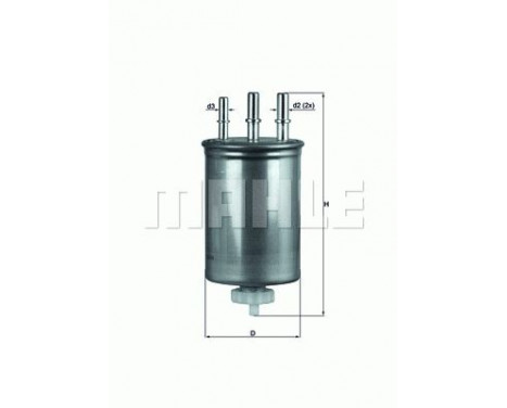 Fuel filter KL 505 Mahle