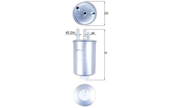 Fuel filter KL 505 Mahle, Image 2