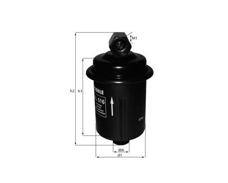 Fuel filter KL 516 Mahle