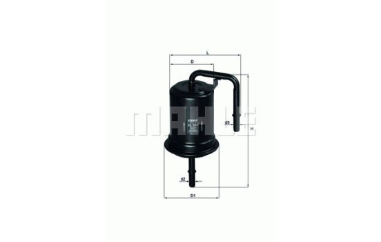 Fuel filter KL 517 Mahle