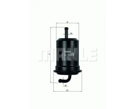 Fuel filter KL 523 Mahle
