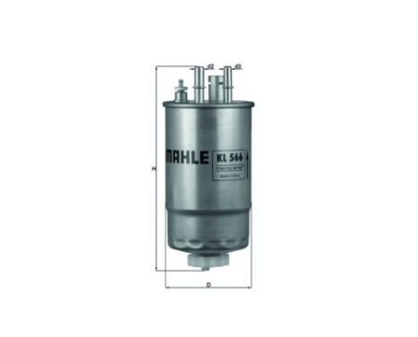 Fuel filter KL 566 Mahle, Image 2