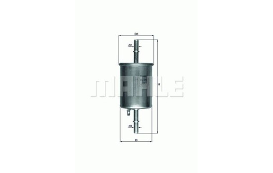 Fuel filter KL 573 Mahle