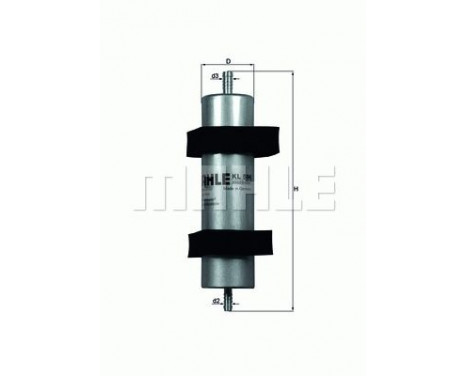 Fuel filter KL 596 Mahle