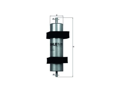 Fuel filter KL 596 Mahle, Image 2