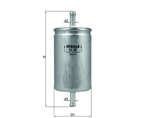 Fuel filter KL 60 Mahle, Image 2