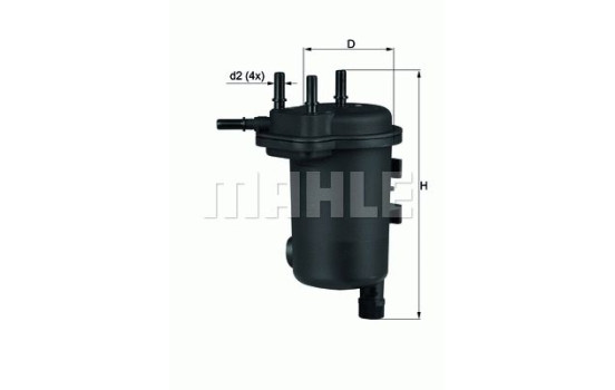 Fuel filter KL 600D Mahle