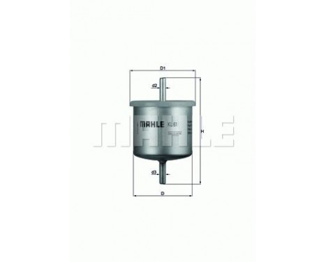 Fuel filter KL 61 Mahle