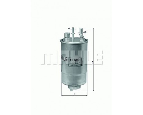 Fuel filter KL 630 Mahle