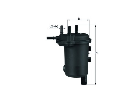 Fuel filter KL 633D Mahle