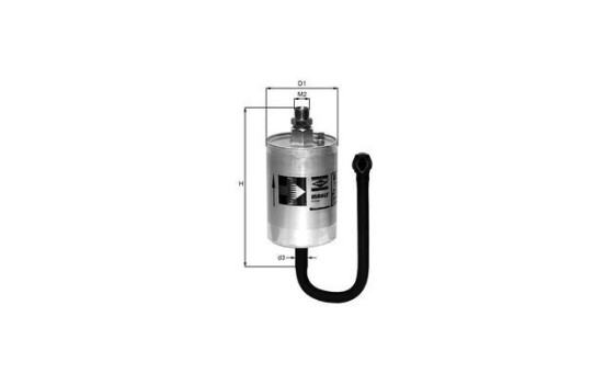 Fuel filter KL 69 Mahle, Image 2