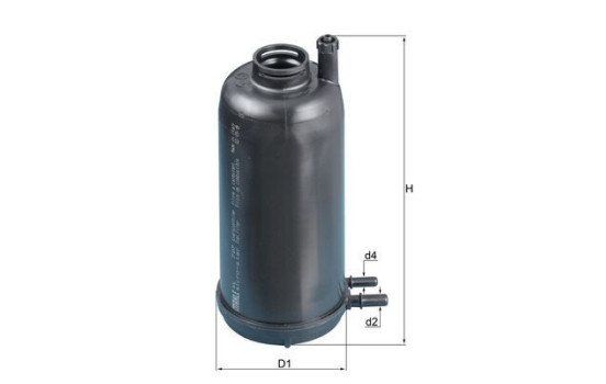 Fuel filter KL 707D Mahle
