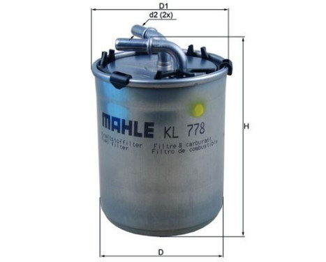 Fuel filter KL 778 Mahle