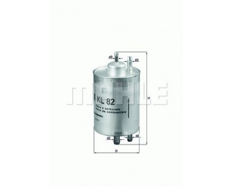 Fuel filter KL 82 Mahle