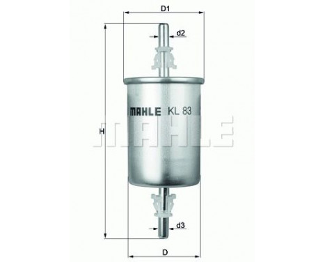 Fuel filter KL 83 Mahle, Image 5