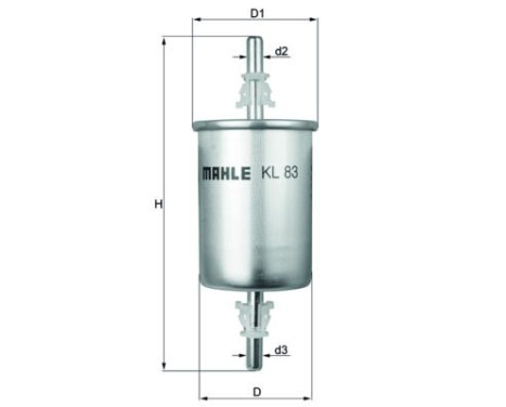 Fuel filter KL 83 Mahle, Image 6