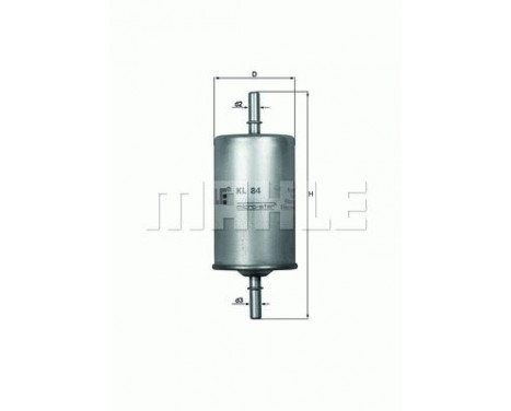 Fuel filter KL 84 Mahle