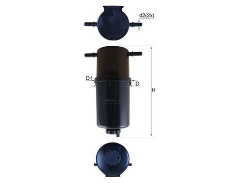 Fuel filter KL 873 Mahle