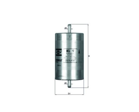 Fuel filter KL 9 Mahle, Image 2