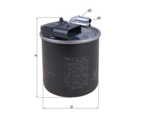 Fuel filter KL 914 Mahle