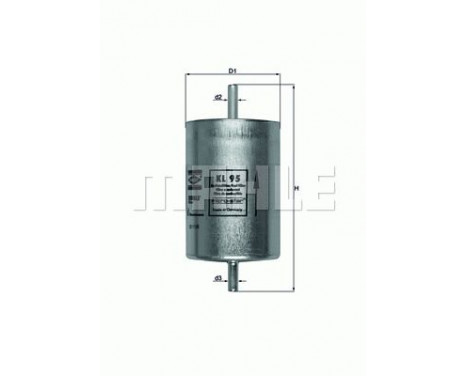 Fuel filter KL 95 Mahle
