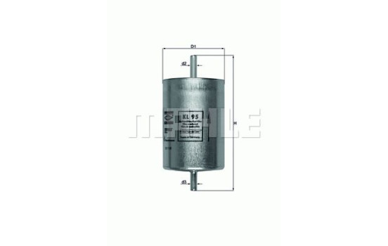 Fuel filter KL 95 Mahle