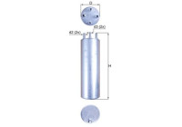 Fuel filter KL22911 Mahle