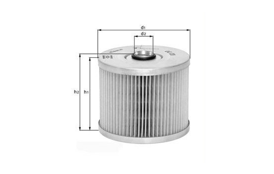 Fuel filter KX 183D Mahle