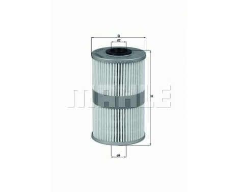 Fuel filter KX 204D Mahle