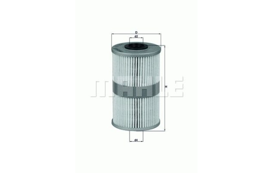 Fuel filter KX 204D Mahle