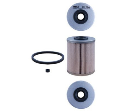 Fuel filter KX 206D Mahle, Image 3