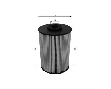 Fuel filter KX 211D Mahle