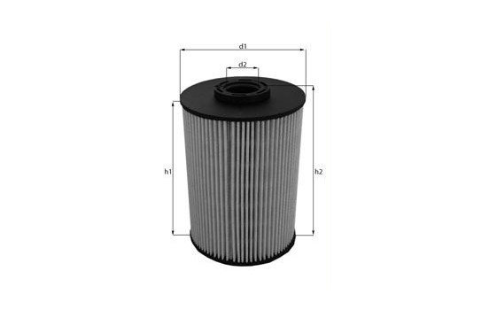 Fuel filter KX 211D Mahle