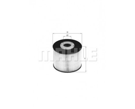 Fuel filter KX 331D Mahle