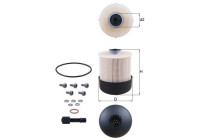 Fuel filter KX 338/28D Mahle