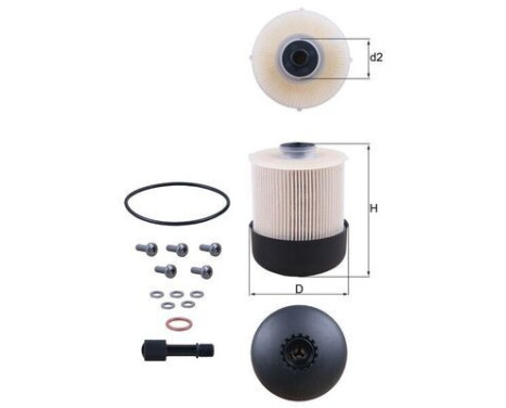 Fuel filter KX 338/28D Mahle