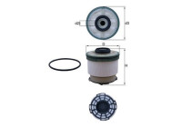 Fuel filter KX 385D Mahle