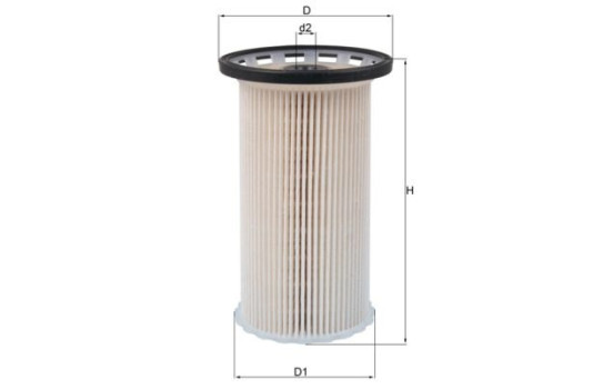 Fuel filter KX 386 Mahle