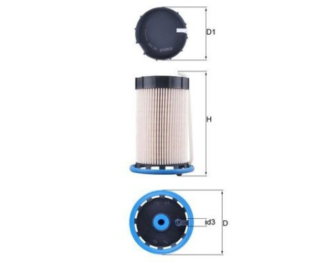 Fuel filter KX 592 Mahle