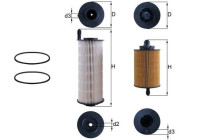 Fuel filter KX 646KIT Mahle