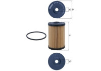 Fuel filter KX 68D Mahle