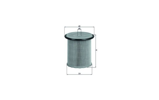 Fuel filter KX 74 Mahle, Image 2