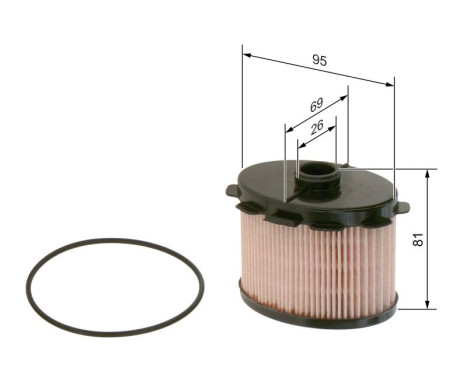 Fuel filter N1703 Bosch, Image 6
