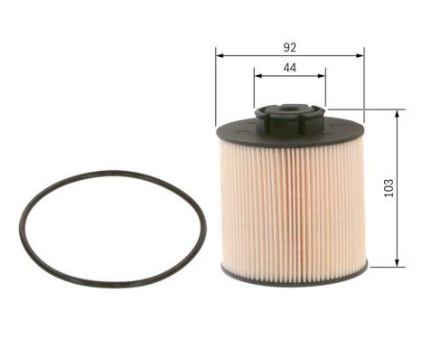 Fuel filter N1707 Bosch, Image 5
