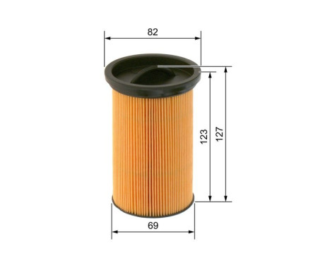 Fuel filter N1708 Bosch, Image 5